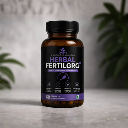 Herbal FertilGro | 100% Ayurvedic Men's Reproductive Wellness & Vitality Support
