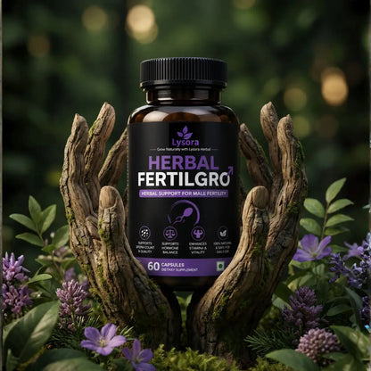 Herbal FertilGro | 100% Ayurvedic Men's Reproductive Wellness & Vitality Support