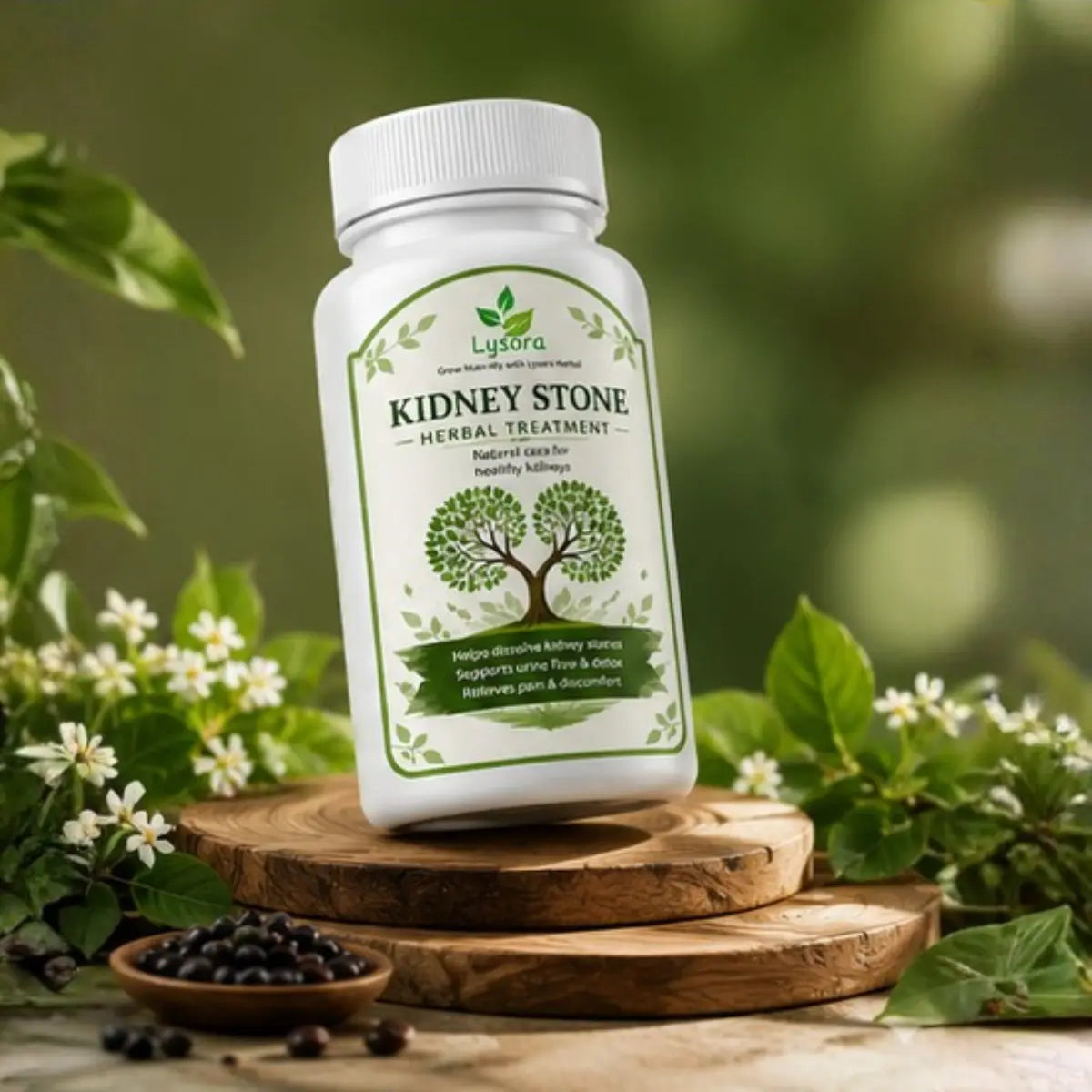 Lysora Kidney Stone Herbal Treatment | 100% Ayurvedic Herbal Formula for Kidney & Urinary Health