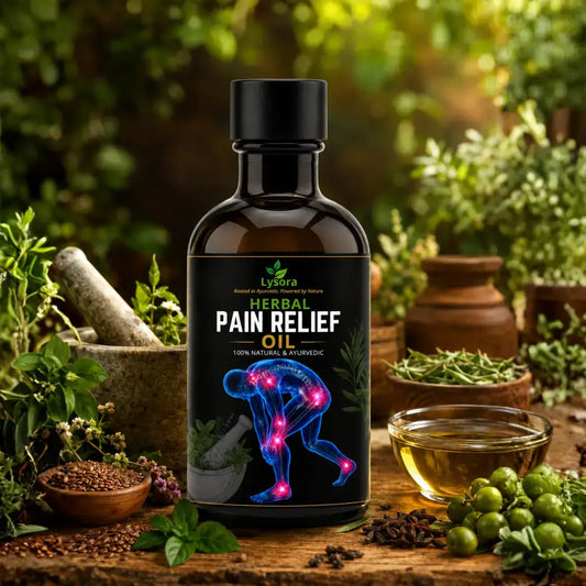 Lysora Herbal Joint Pain Relief Oil | 100% Natural Ayurvedic Pain Relief Formula