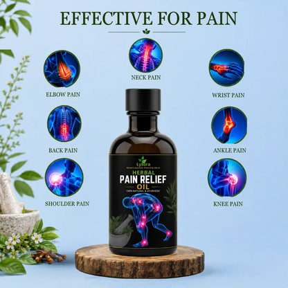 Lysora Herbal Joint Pain Relief Oil | 100% Natural Ayurvedic Pain Relief Formula